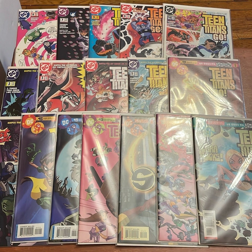 Teen Titans Go! Comic books #1-17